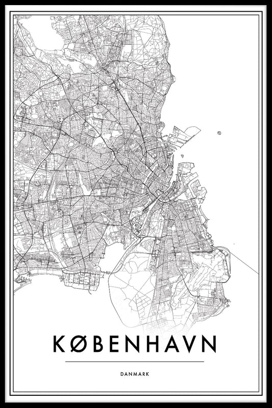  København kort indtastninger