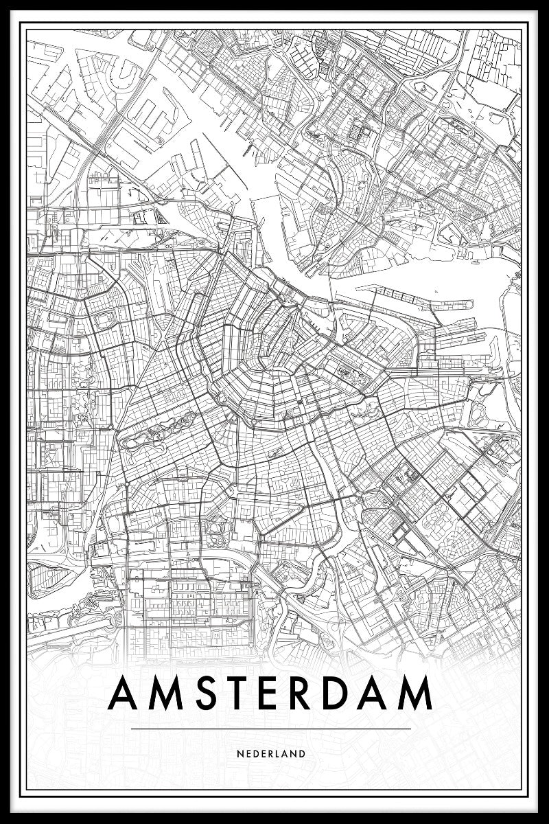  Amsterdam Holland kortelementer