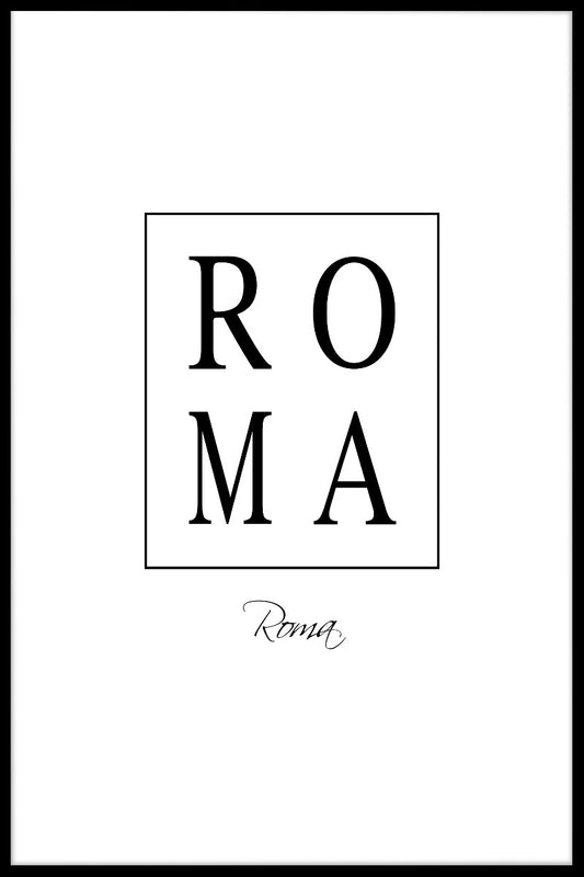  Roma Box Tekst optegnelser