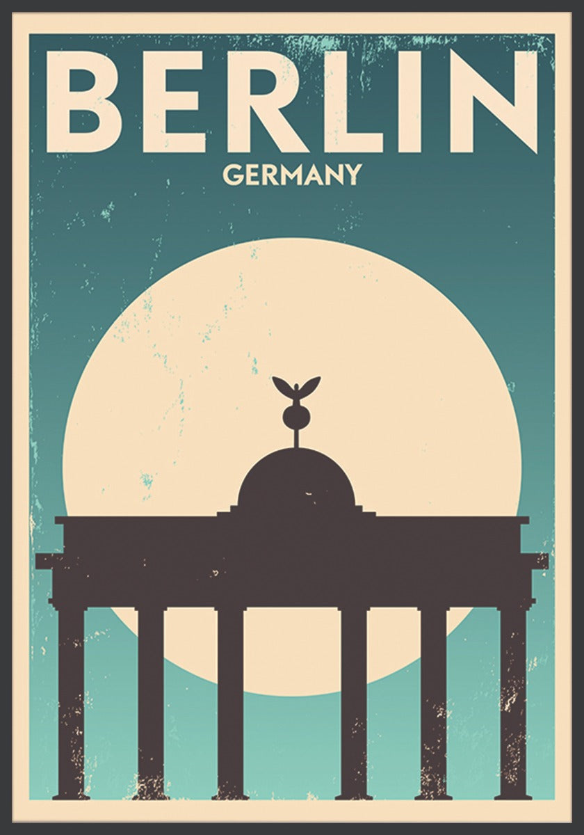 Berlin vintage plakat