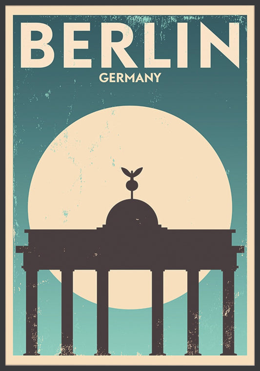 Berlin vintage plakat