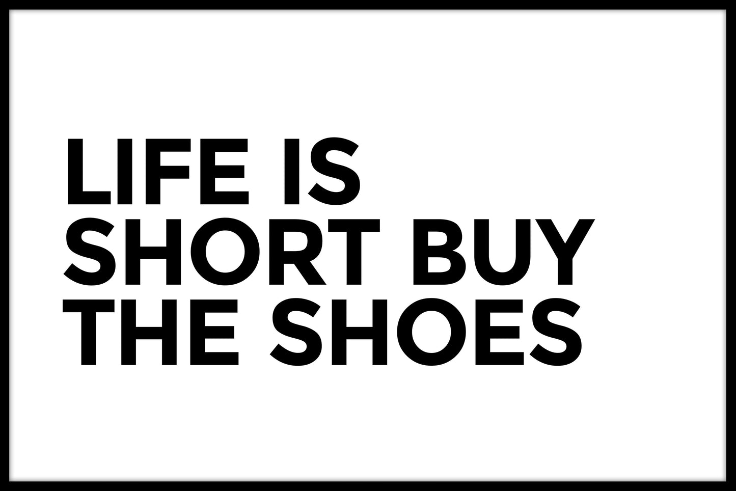  Livet er kort Køb skoene N02 varer