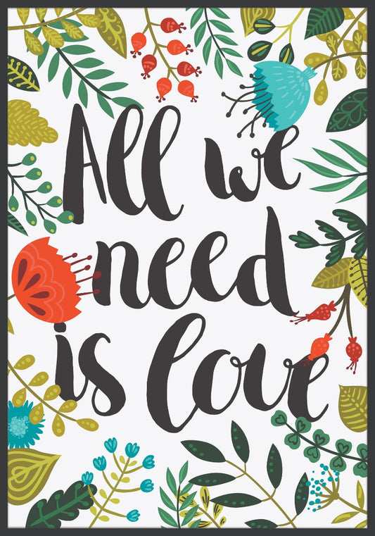  Alt, hvad vi behøver, er kærlighedsindlæg