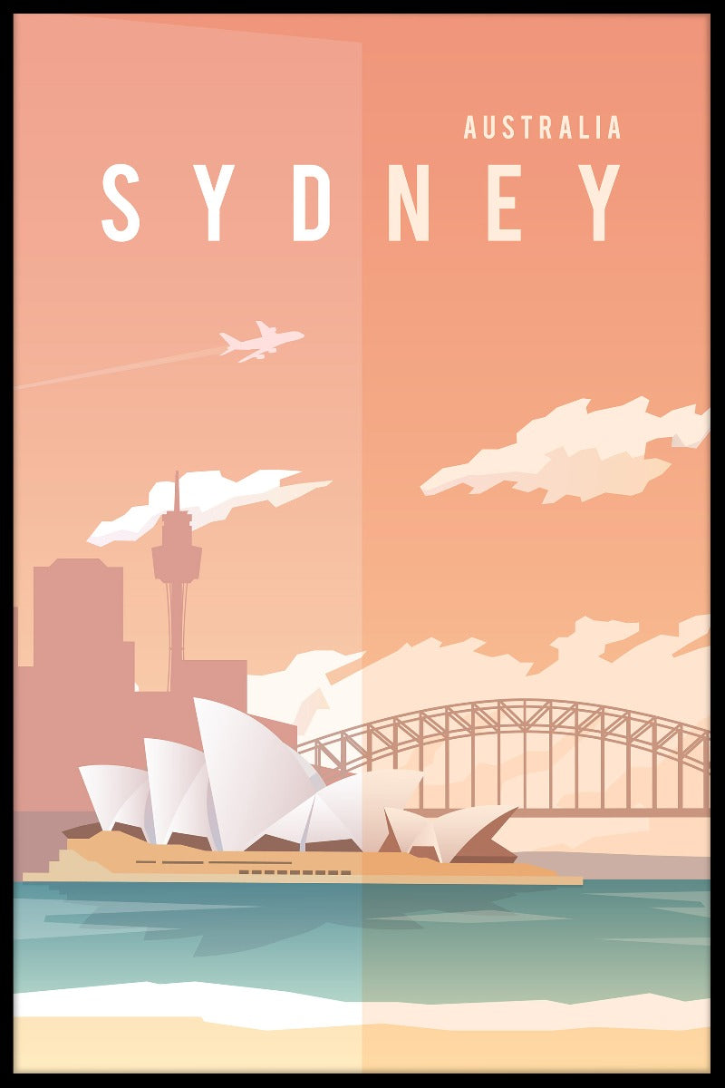  Sydney rejseposter