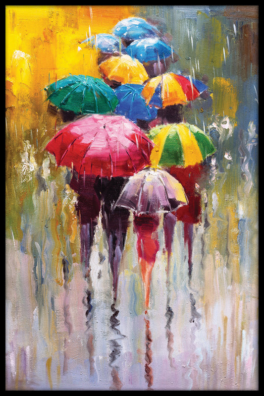 Plakat for maleri af regnvejrsdag