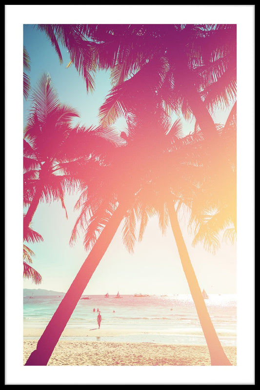  Strandpalm N02 plakat