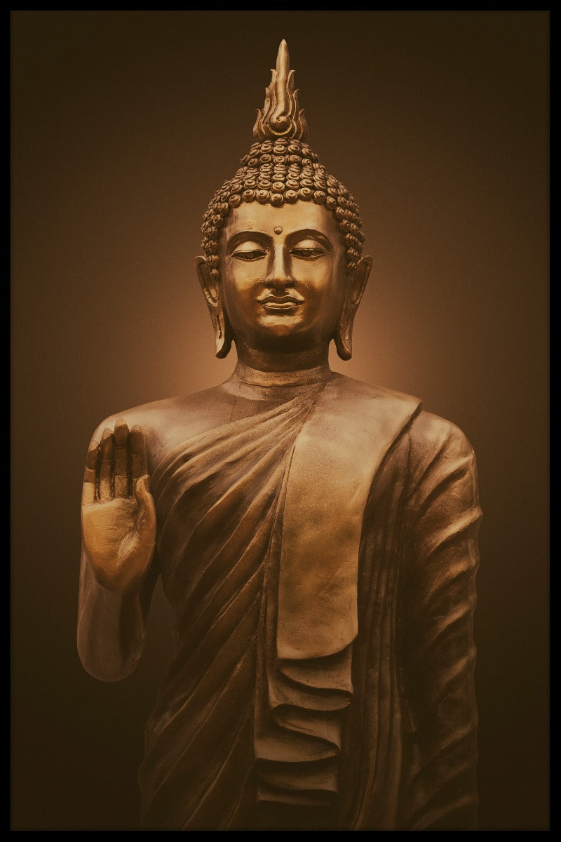  Buddha skulptur plakat