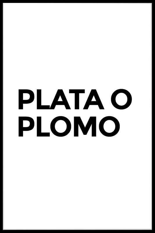  Plata o Plomo optager