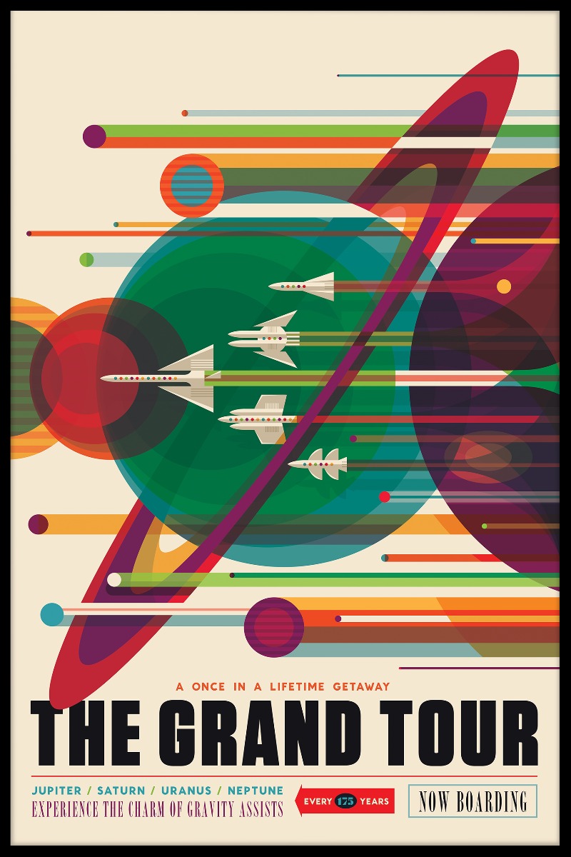  NASA Grand Tour plakat