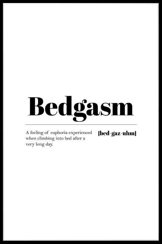  Bedgasme optegnelser