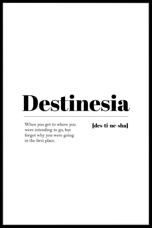  Destinesia genstande