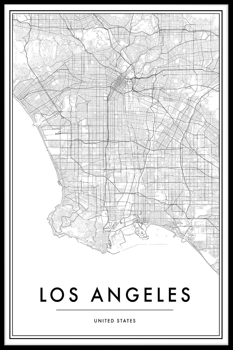  Los Angeles kortposter