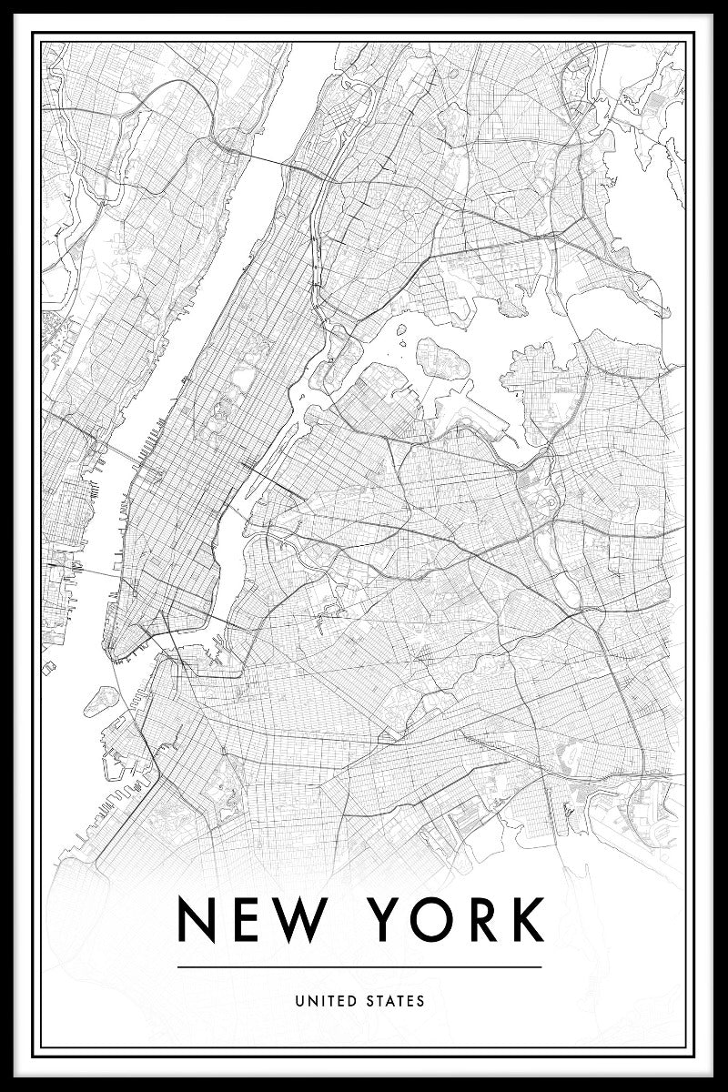  New York kortposter
