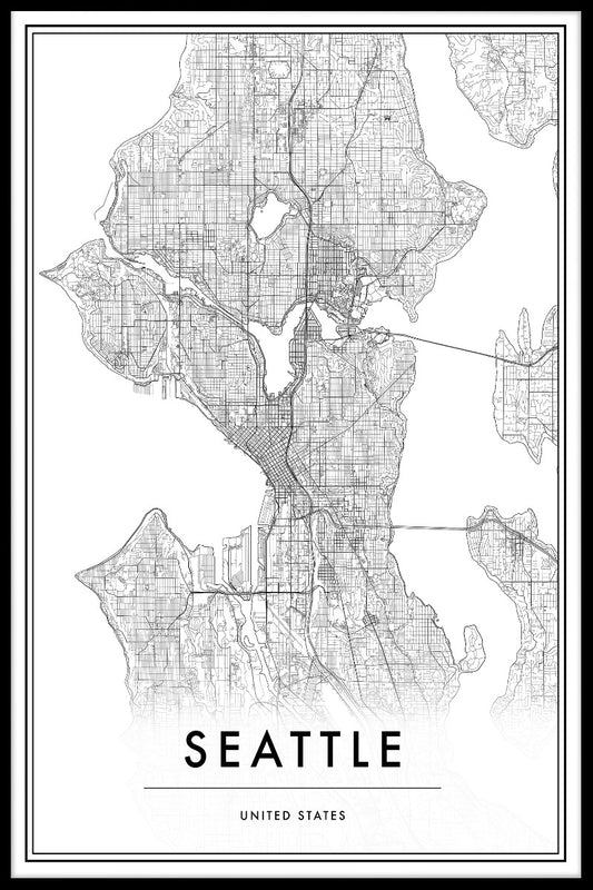  Seattle kortposter
