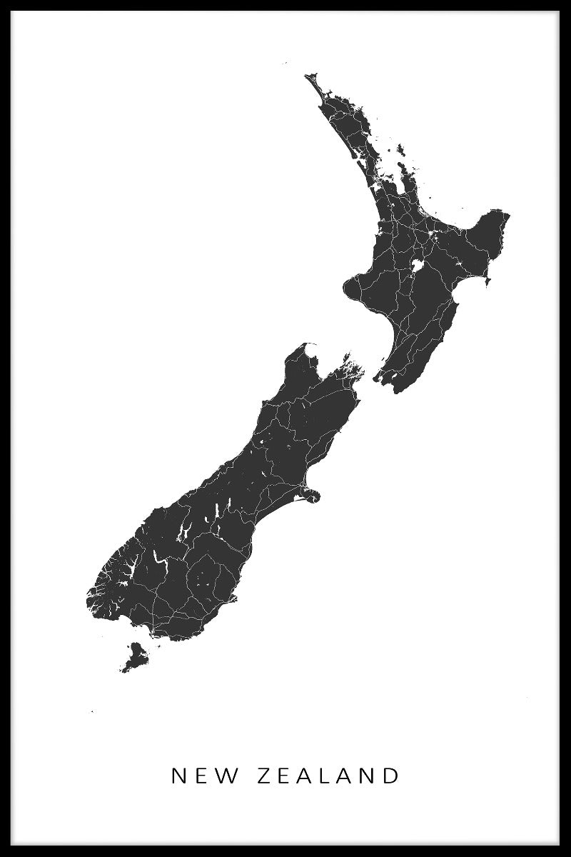  New Zealand kortposter