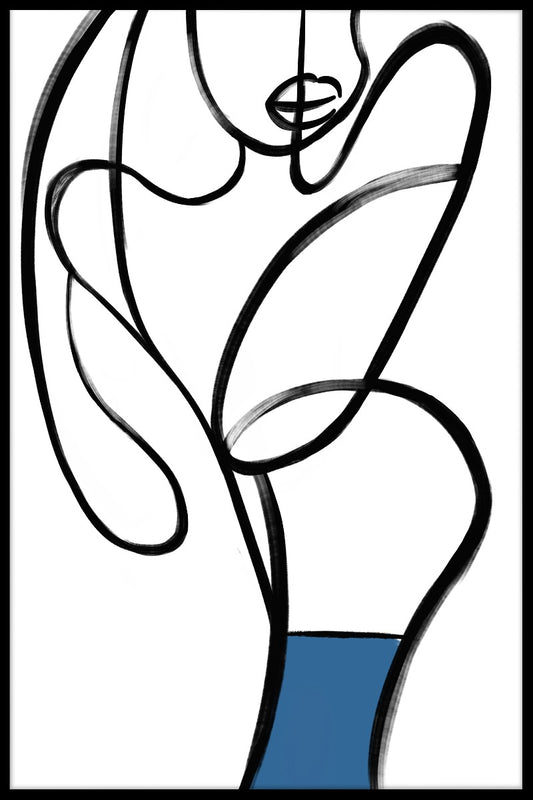  Fashion Line Art plakat