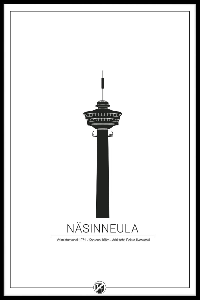  Øjennål Tammerfors Plakat