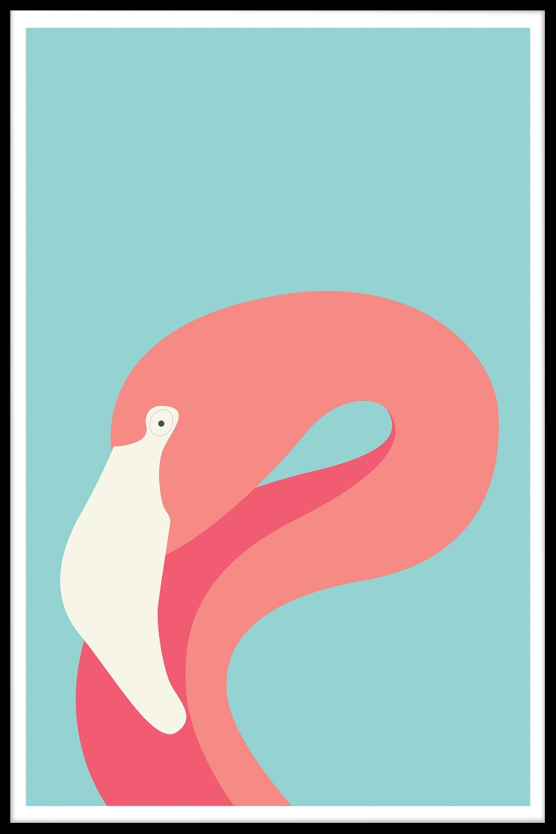  Flamingo plakat