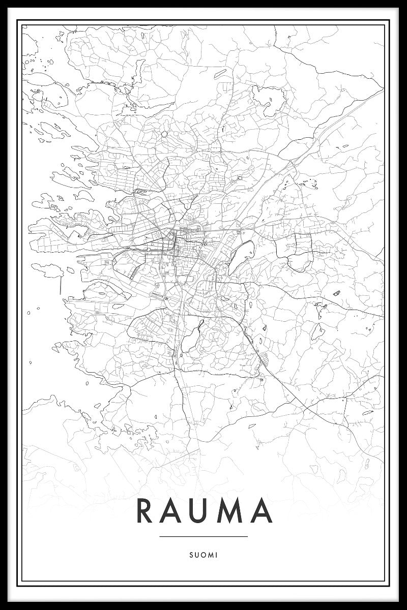  Rauma Kort N02 poster