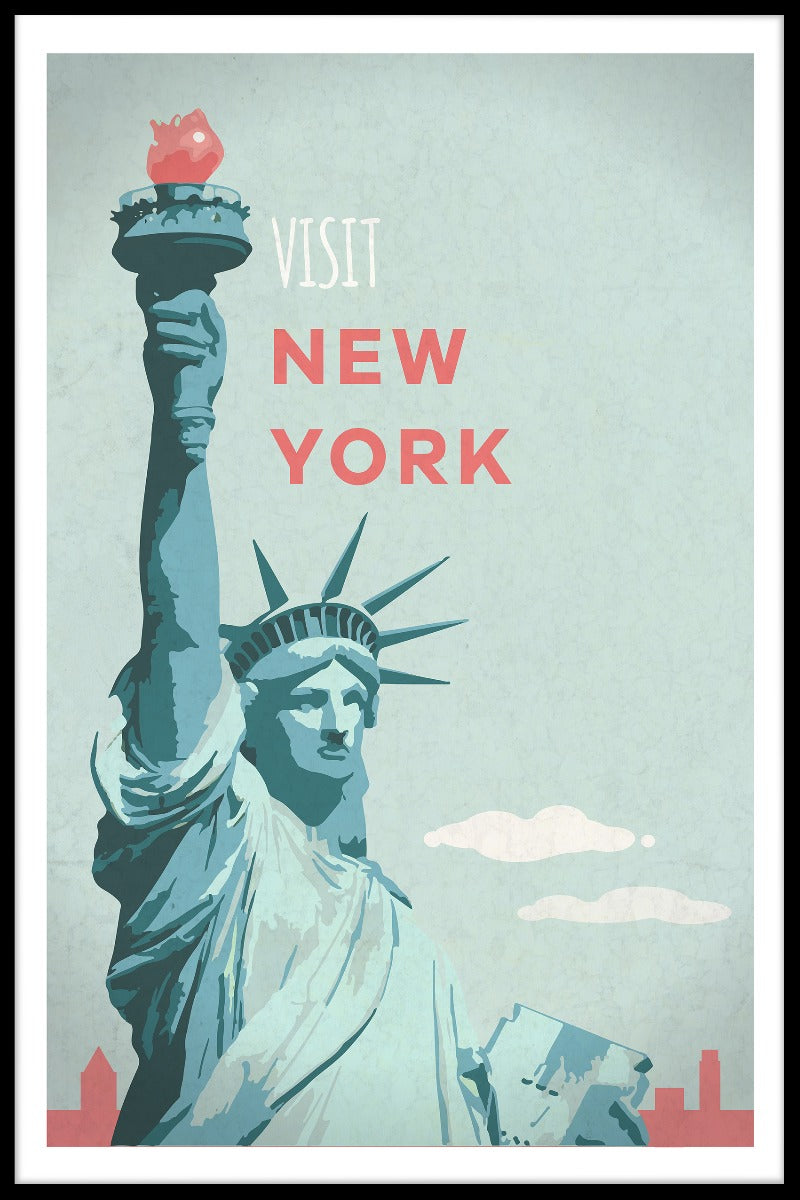  Besøg New York Poster