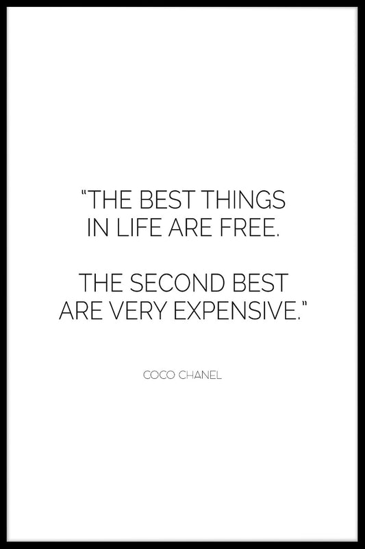  Coco Quotes plakat