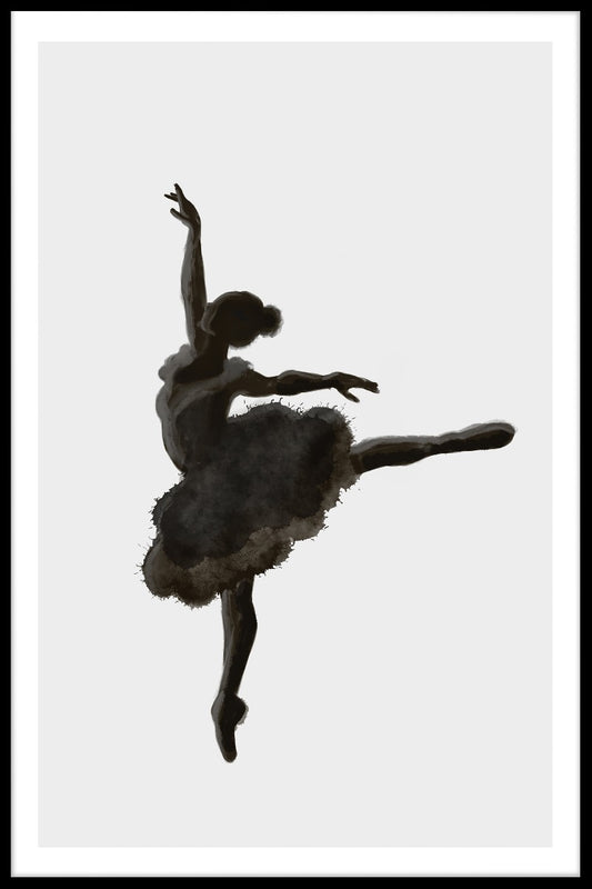 Ballerina Illustration plakat