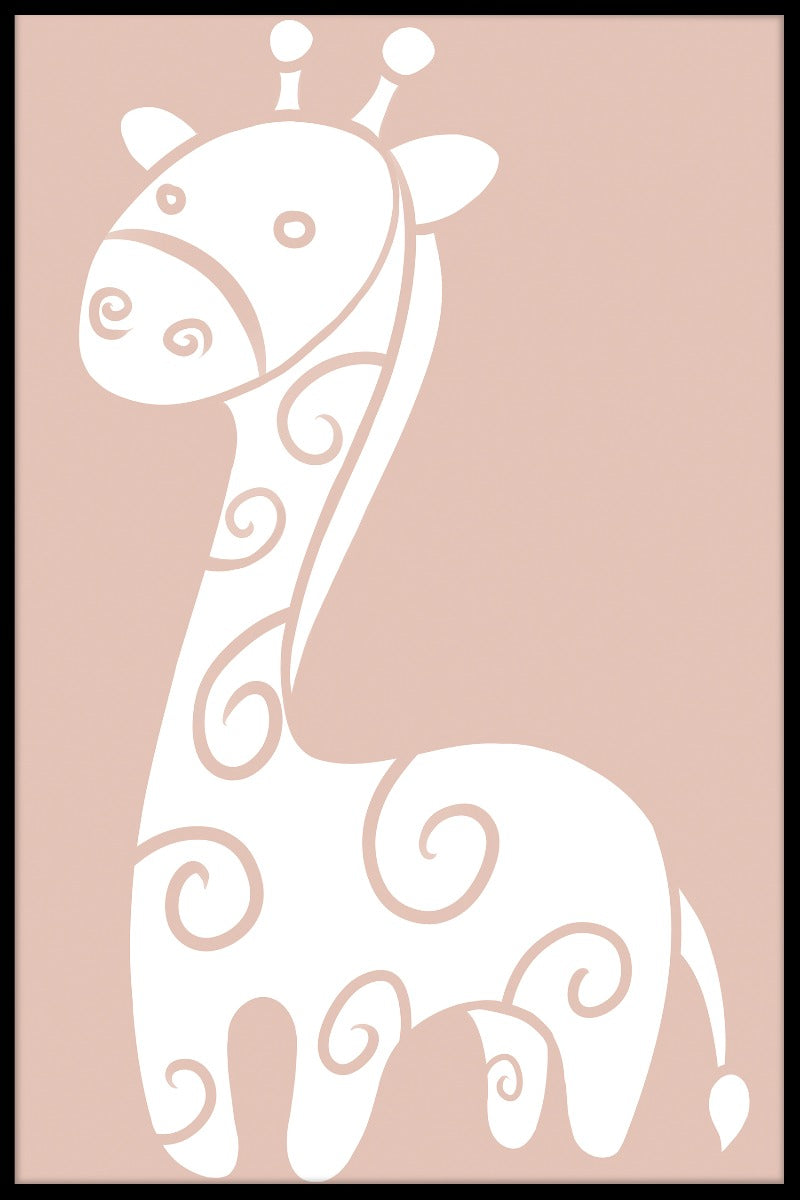  Søde giraf plakater