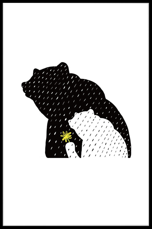  Blomsterbjørn plakat