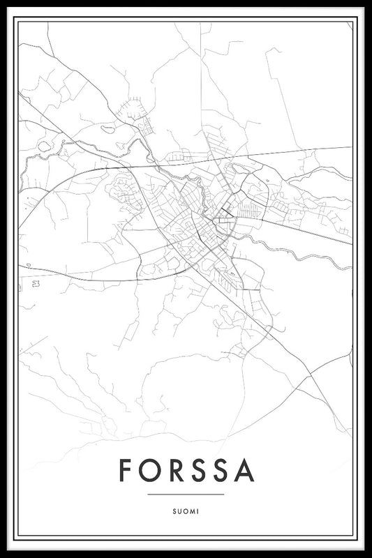  Forssa kartplakat