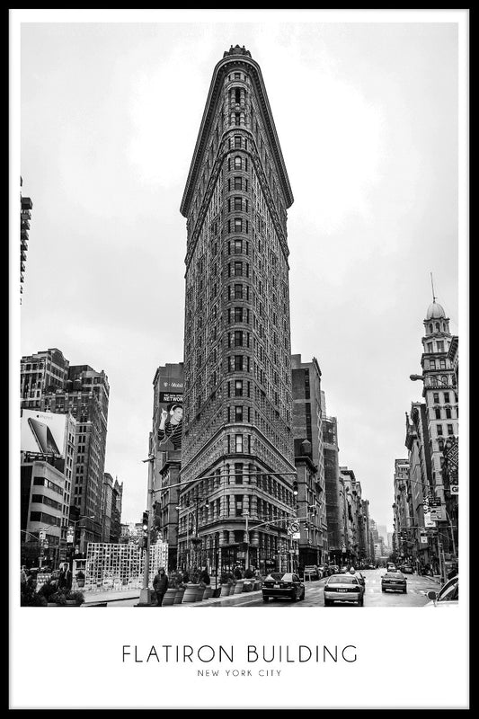  Flatiron Building plakat