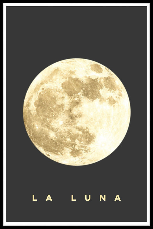  La Luna plakat