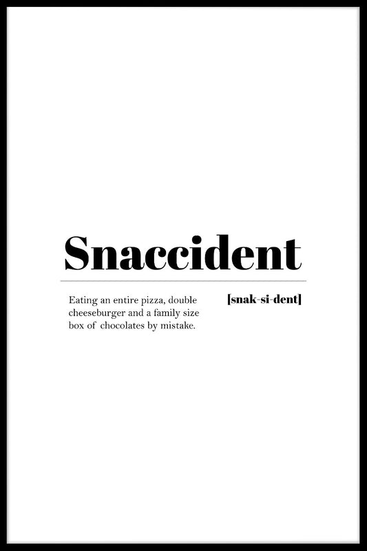  Optegnelser om snackulykker