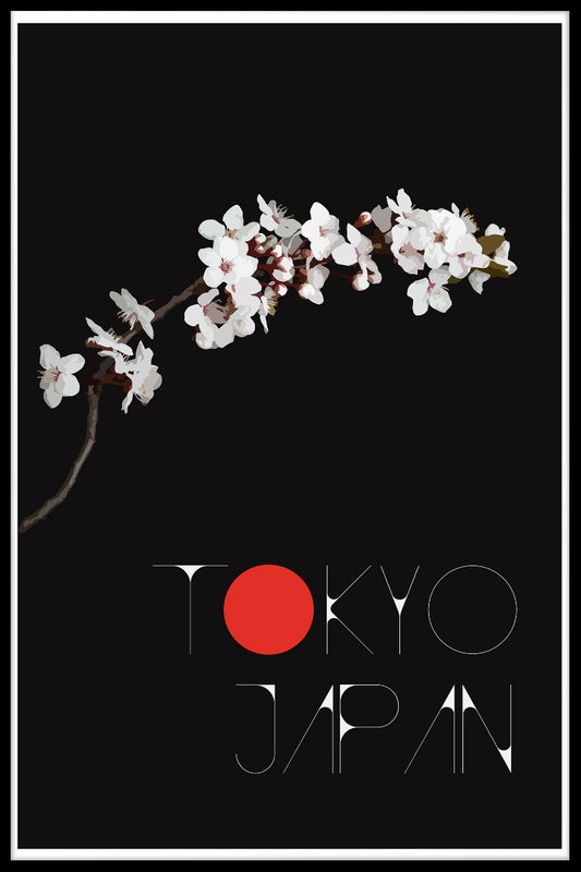  Tokyo Japan blomsterplakater