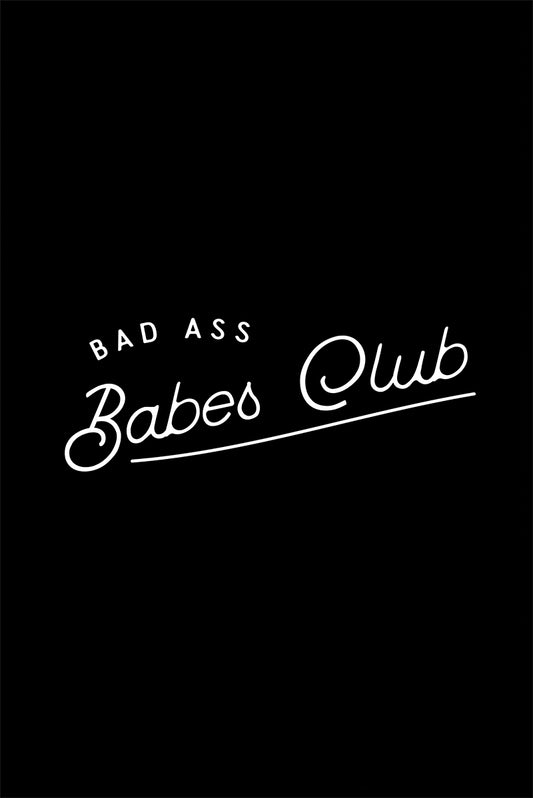  Badass Babes Club plakat
