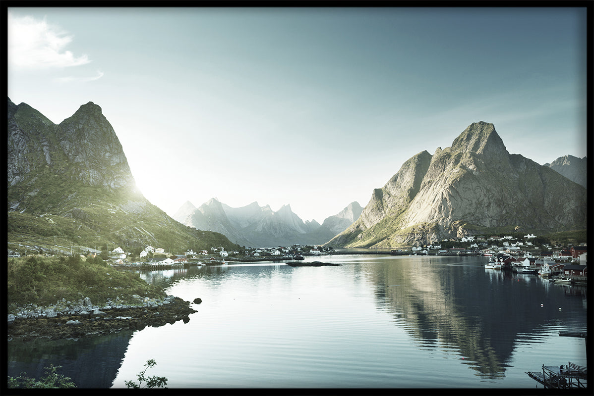  Norge landskabsplakat