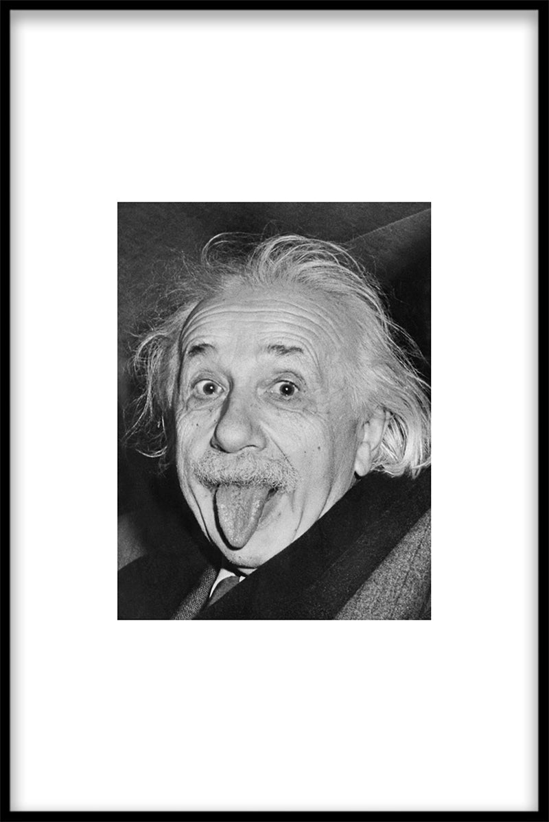  Albert Einstein plakat
