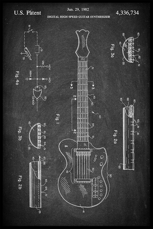 Guitar patent fish-s