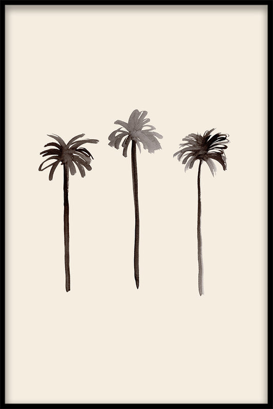  Blækpæle til palmetræer