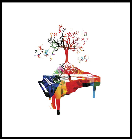  Plakat med klaverillustration