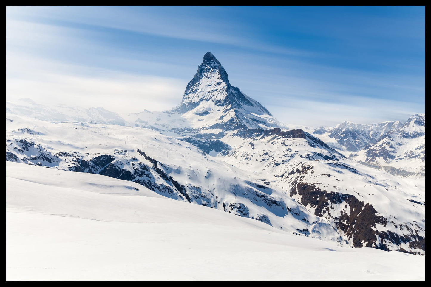  Matterhorn Mountain plakater