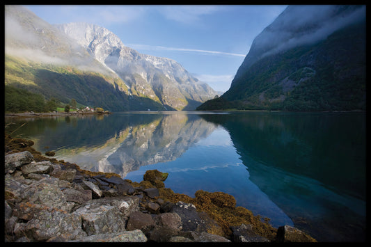  Gudvangen Norge plakat